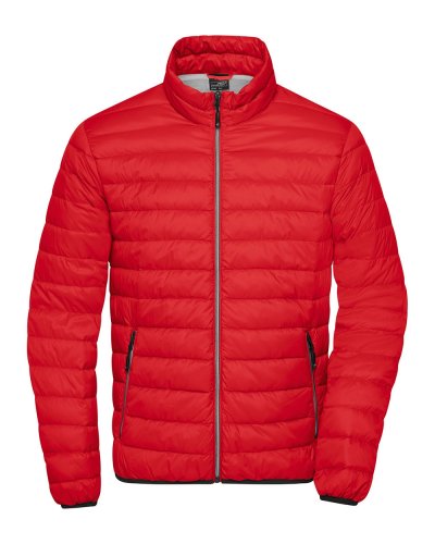 Men's Down Jacket Red/Silver