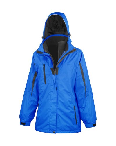 Giacca donna 3 in 1 Journey Royal / Nero