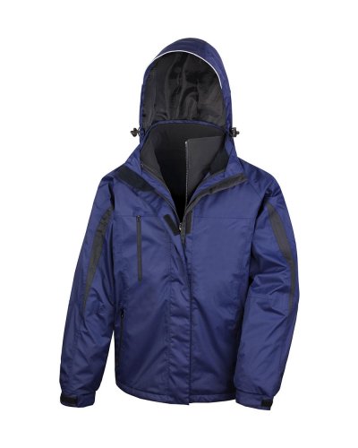 Giacca 3 in 1 Journey Navy / Nero