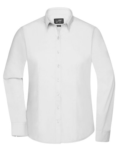Camicia Longsleeve Poplin donna White