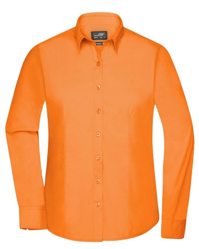 Camicia Longsleeve Poplin donna Orange