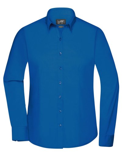 Camicia Longsleeve Poplin donna Royal