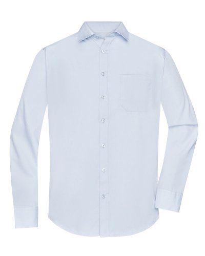 Camicia Longsleeve Poplin uomo Light Blue