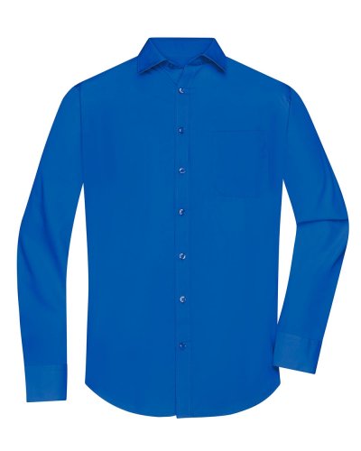 Camicia Longsleeve Poplin uomo Royal