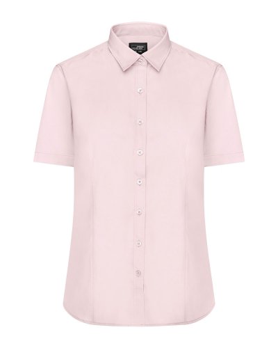 Ladies' Shirt Shortsleeve Poplin Light-Pink