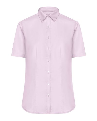 Camicia Shortsleeve micro twill donna Light-Pink