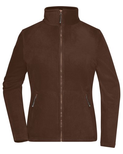 Ladies'  Fleece Jacket Brown