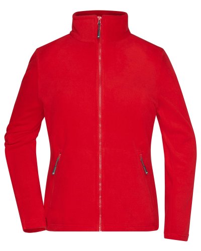 Ladies'  Fleece Jacket Red