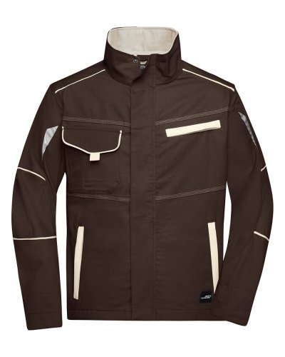 Workwear Jacket - Color Brown/Stone