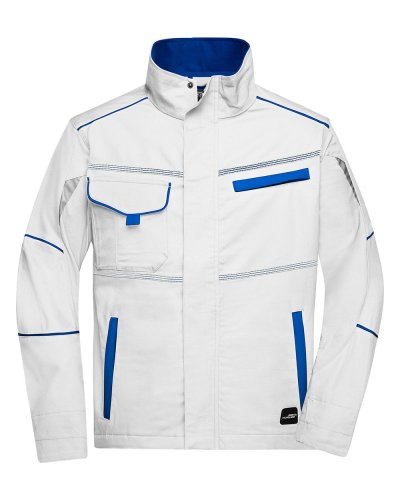 Workwear Jacket - Color White/Royal