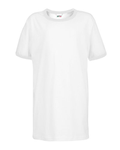 Maglia bambino manica corta Bianco - Bianco