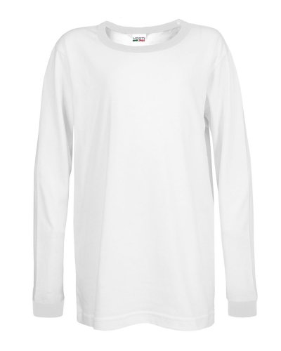 Maglia bambino manica lunga Bianco - Bianco