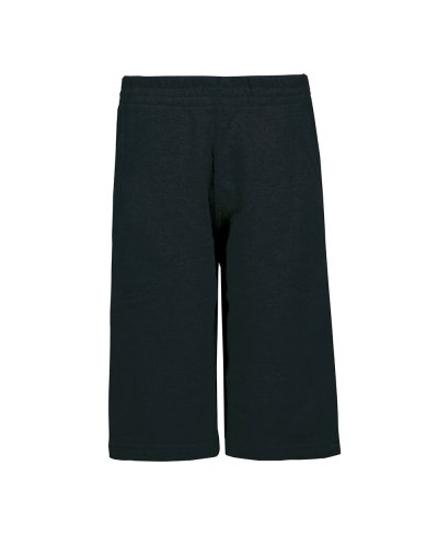 Bermuda in felpa french terry bambino Nero