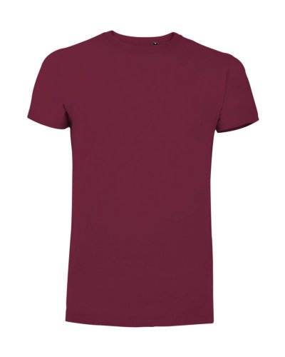 Maglietta Organic T Burgundy