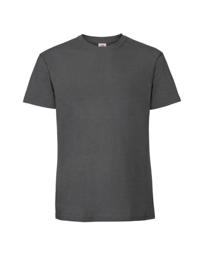 T-shirt Iconic 195 Ringspun Premium Light graphite