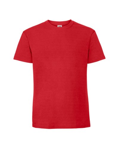 T-shirt Iconic 195 Ringspun Premium Rosso