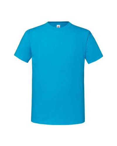 T-shirt Iconic 195 Ringspun Premium Azure blue