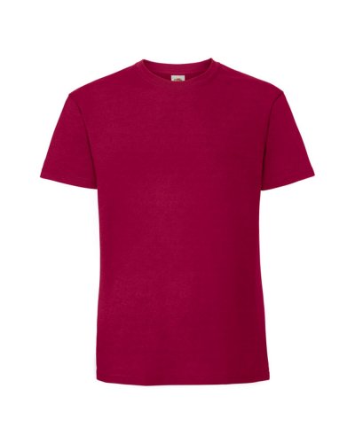 T-shirt Iconic 195 Ringspun Premium Cranberry