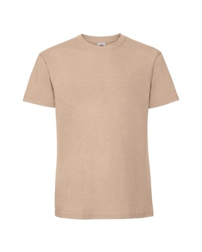 T-shirt Iconic 195 Ringspun Premium Desert Sand
