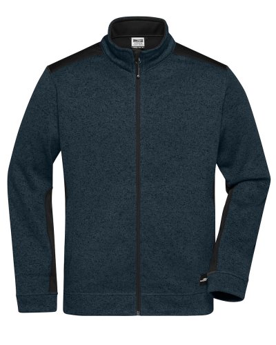 Men's Knitted Workwear Fleece Jacket - Strong