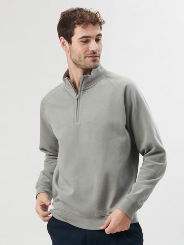 Sirio Felpa Mezza Zip No Label Raglan