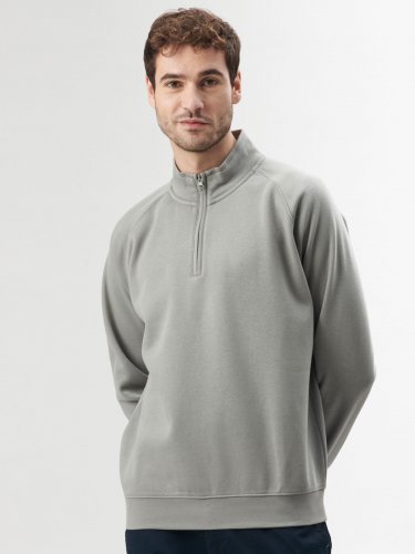 Sirio Felpa Mezza Zip No Label Raglan