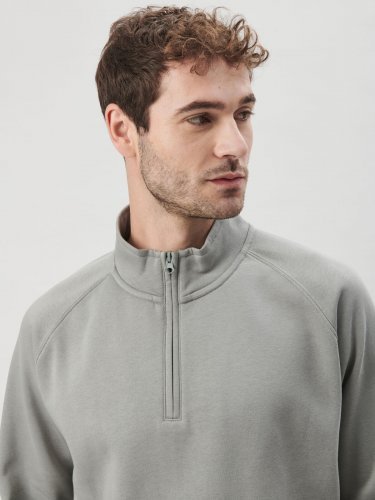 Sirio Felpa Mezza Zip No Label Raglan