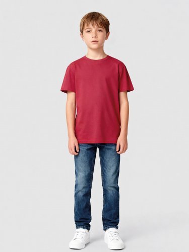 Evolution Kids T-shirt bimbo cotone manica corta medium fit