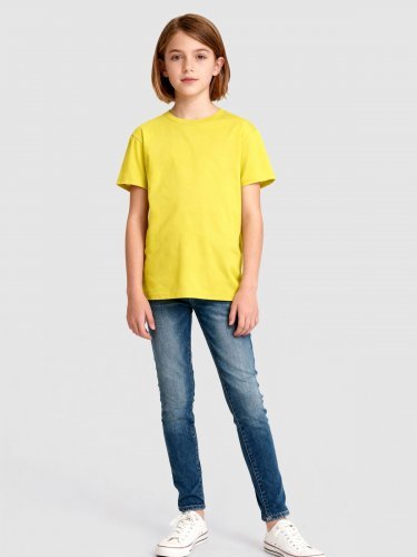 Evolution Kids T-shirt bimbo cotone manica corta medium fit