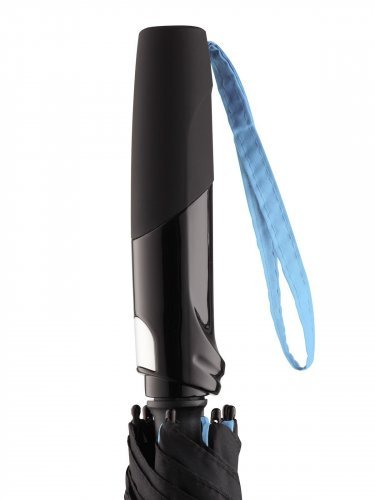 Ombrello FARE Seam nero, apertura automatica, 115 cm, manico soft
