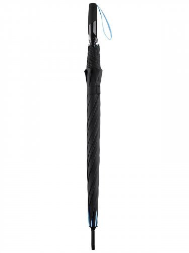 Ombrello FARE Seam nero, apertura automatica, 115 cm, manico soft