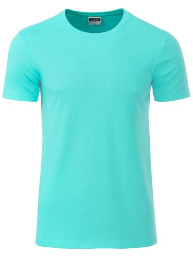 T-shirt uomo Ash S, cotone organico 100%, girocollo classic fit