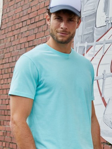 T-shirt uomo Ash S, cotone organico 100%, girocollo classic fit