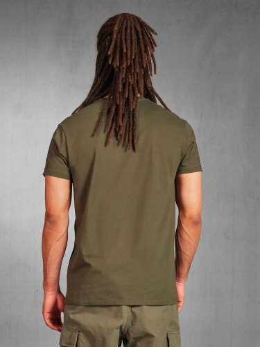 B&C Inspire Plus T-shirt uomo cotone bio, no label, medium fit