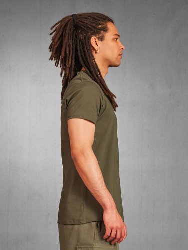 B&C Inspire Plus T-shirt uomo cotone bio, no label, medium fit