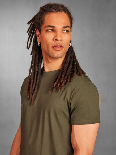 B&C Inspire Plus T-shirt uomo cotone bio, no label, medium fit