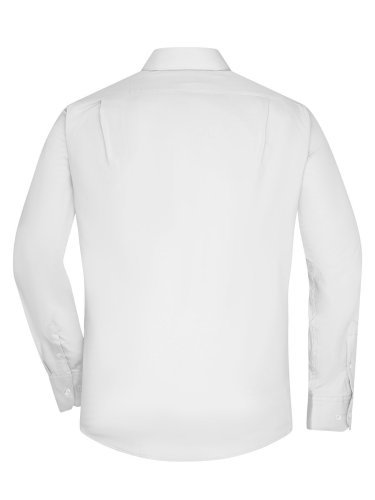 Camicia uomo cotone micro-twill con taschino, comfort e stile