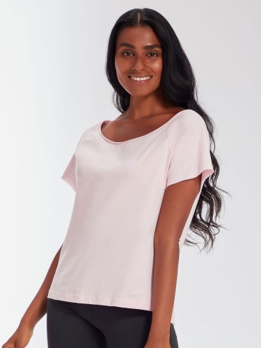 T-shirt donna raglan manica corta Vistara bicolore Flash Dance