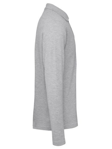 Polo maniche lunghe cotone 180g B&C Medium Fit, vari colori
