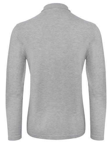 Polo maniche lunghe cotone 180g B&C Medium Fit, vari colori