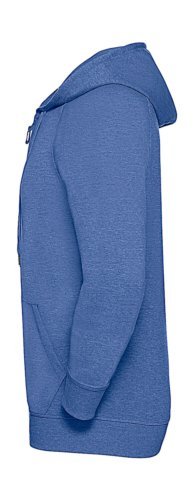 Sudadera HD con cremallera, corte entallado, French Terry