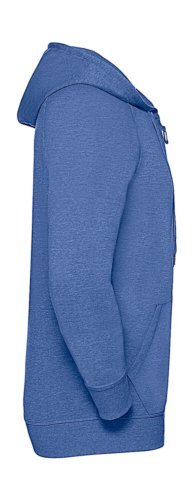 Sudadera HD con cremallera, corte entallado, French Terry