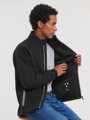 Giacca softshell uomo Bionic-Finish Eco, 3 strati, impermeabile