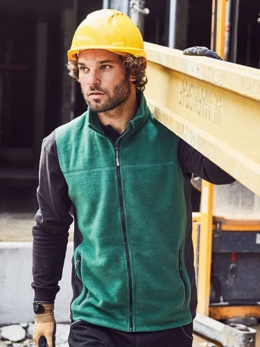 Gilet de Travail Homme en Polaire Strong, 280g, Soft Shell, Anti-Boulo