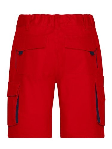 Arbeitsbermudas aus Canvas mit Taschen und reflektierenden Elementen