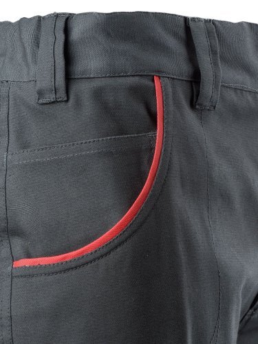 Arbeitsbermudas aus Canvas mit Taschen und reflektierenden Elementen