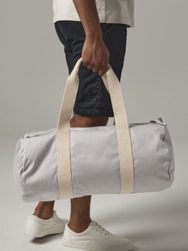 Sac de voyage EarthAware™ en coton biologique 20L, beige écologique