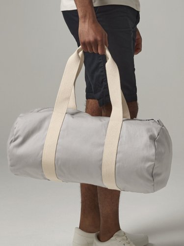 Sac de voyage EarthAware™ en coton biologique 20L, beige écologique