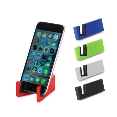 Supporto cellulare pieghevole in ABS, leggero 15g, nero compact