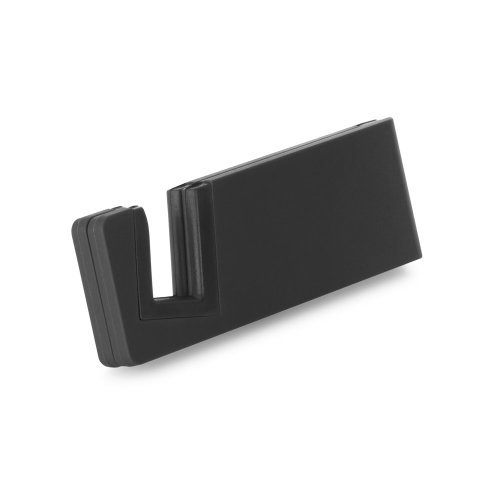Supporto cellulare pieghevole in ABS, leggero 15g, nero compact